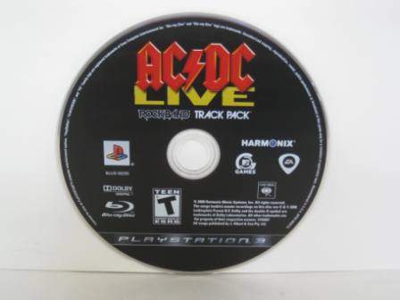 AC/DC Live: Rock Band Track Pack (DISC ONLY) - PS3 Game